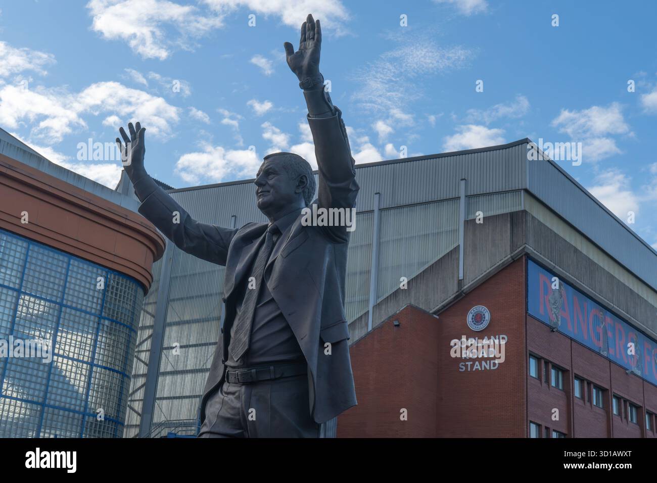 Ibrox Stadium, Glasgow Stock Photo