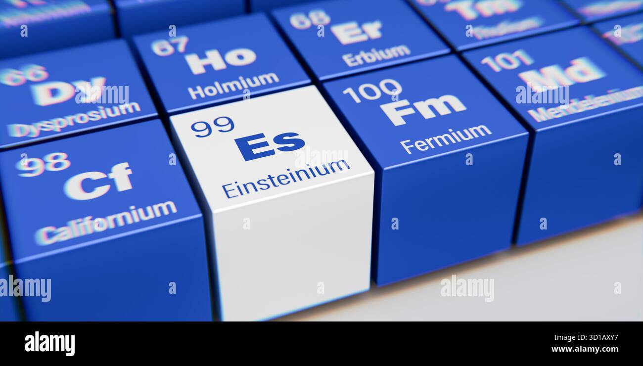 Einsteinium hi-res stock photography and images - Alamy