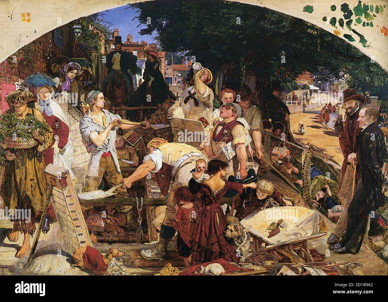 Ford madox brown work hi-res stock photography and images - Alamy