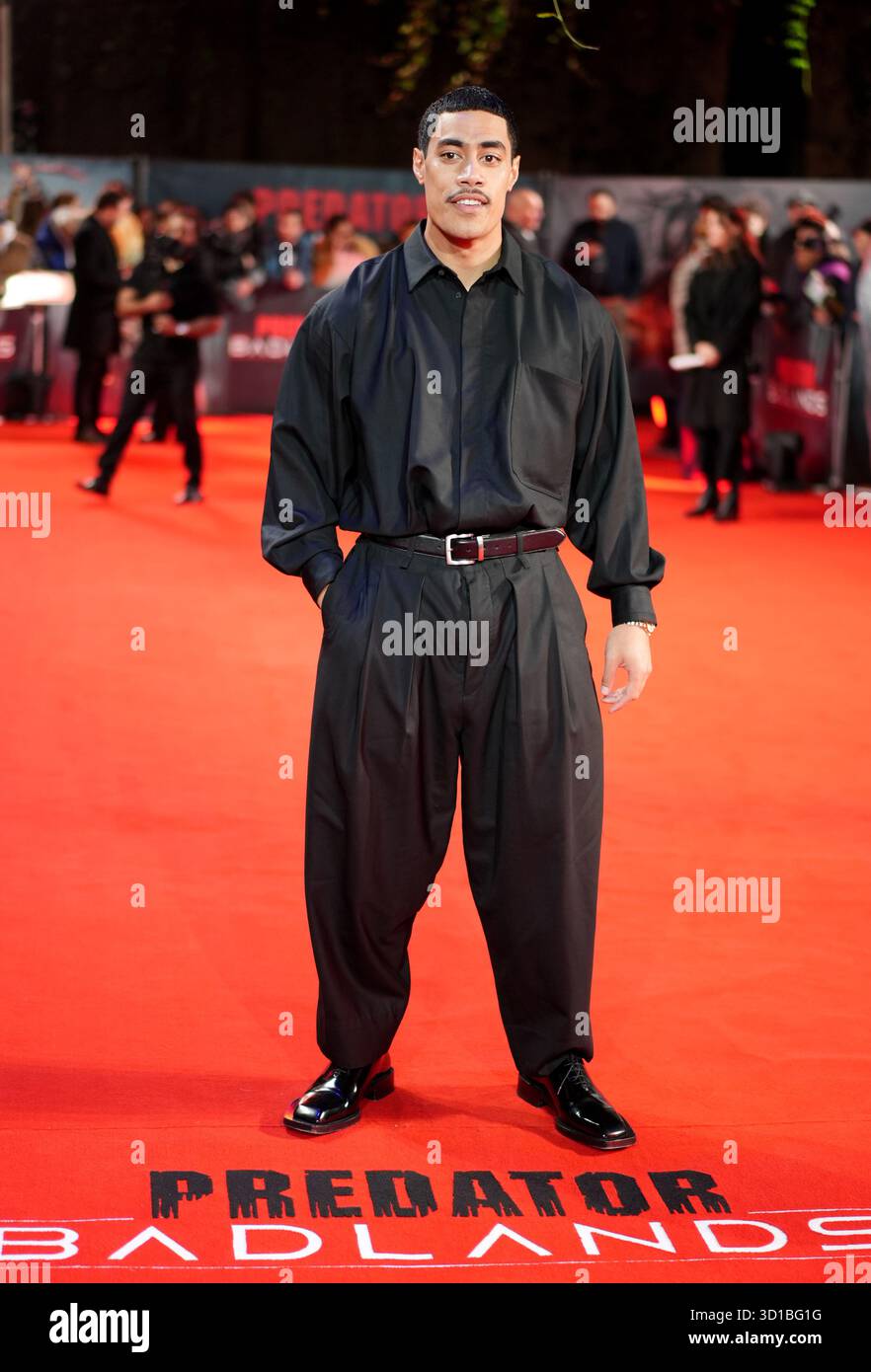 Dimitrius Schuster Attending The Predator Badlands UK Dimitrius Schuster Attending The Predator Badlands Uk Special Screening At Londons Bfi Imax Picture Date Monday October 27 2025 3D1BG1G 