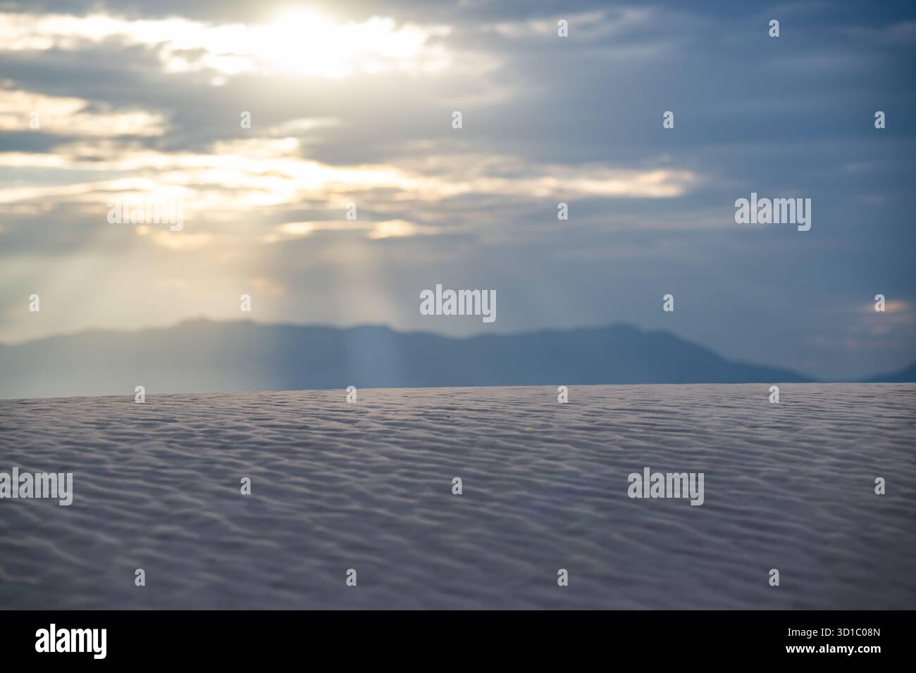 White Sands National Park dunes New Mexico USA Stock Photo