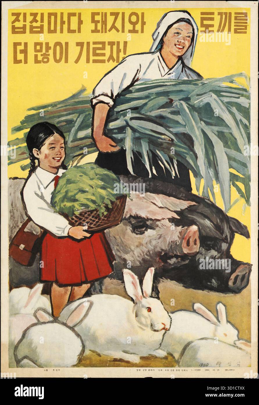 Vintage 1960 north korean hi-res stock photography and images - Alamy