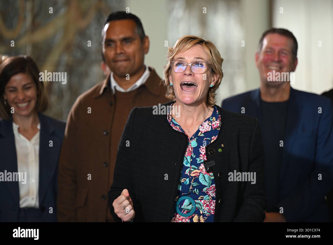 Independent member for Warringah Zali Steggall speak…