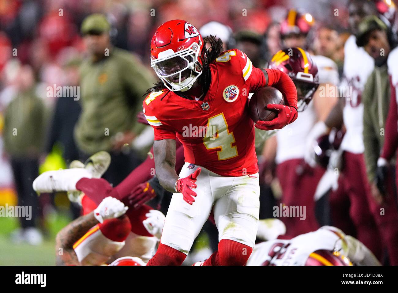 Who Is Rashi Rice Kansas City Chiefs wide receiver Rashee Rice runs for a first down ...