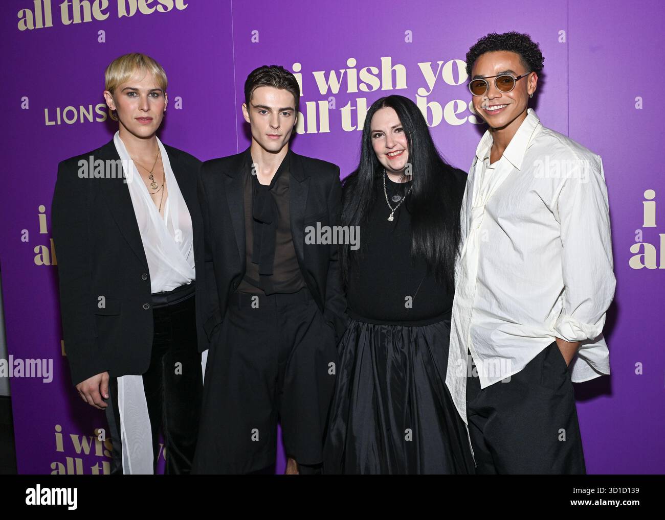 Tommy Dorfman, left, Corey Fogelmanis, Lena Dunham and Miles Gutierrez ...