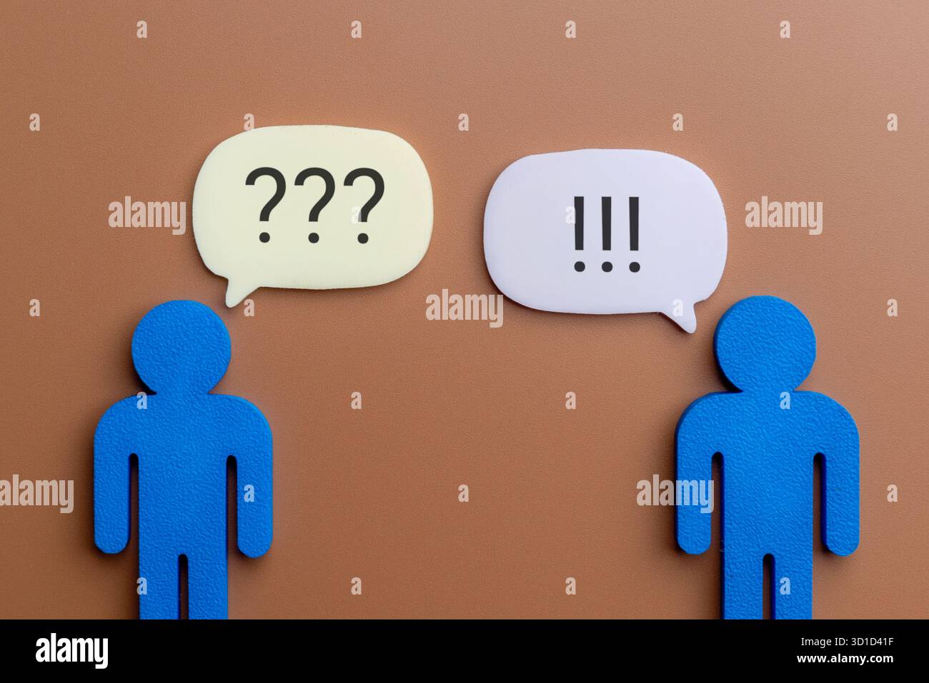 Speech bubble with a question mark and exclamation mark. Communication ...
