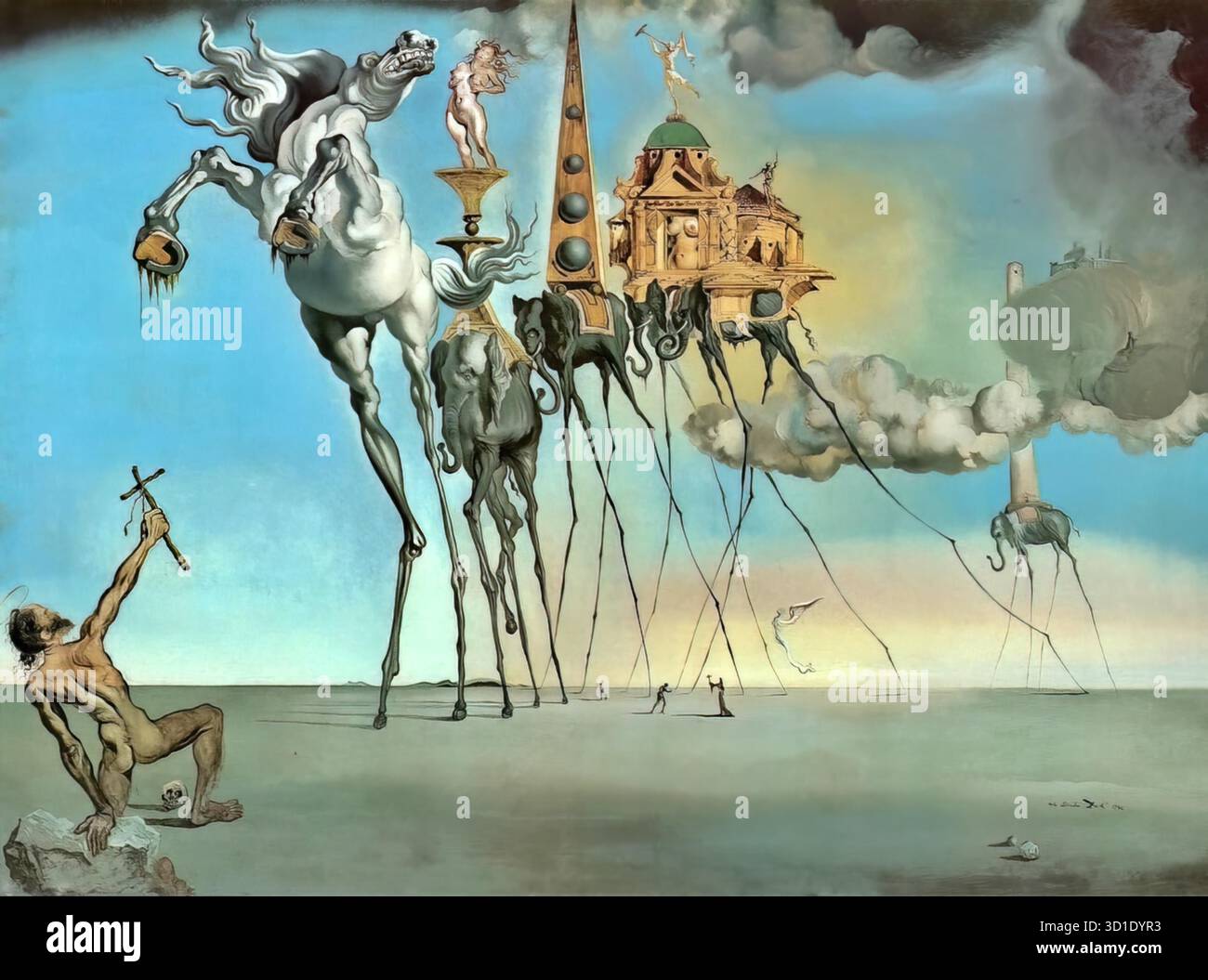 Interesting Info About The Temptation Of St Anthony Dali