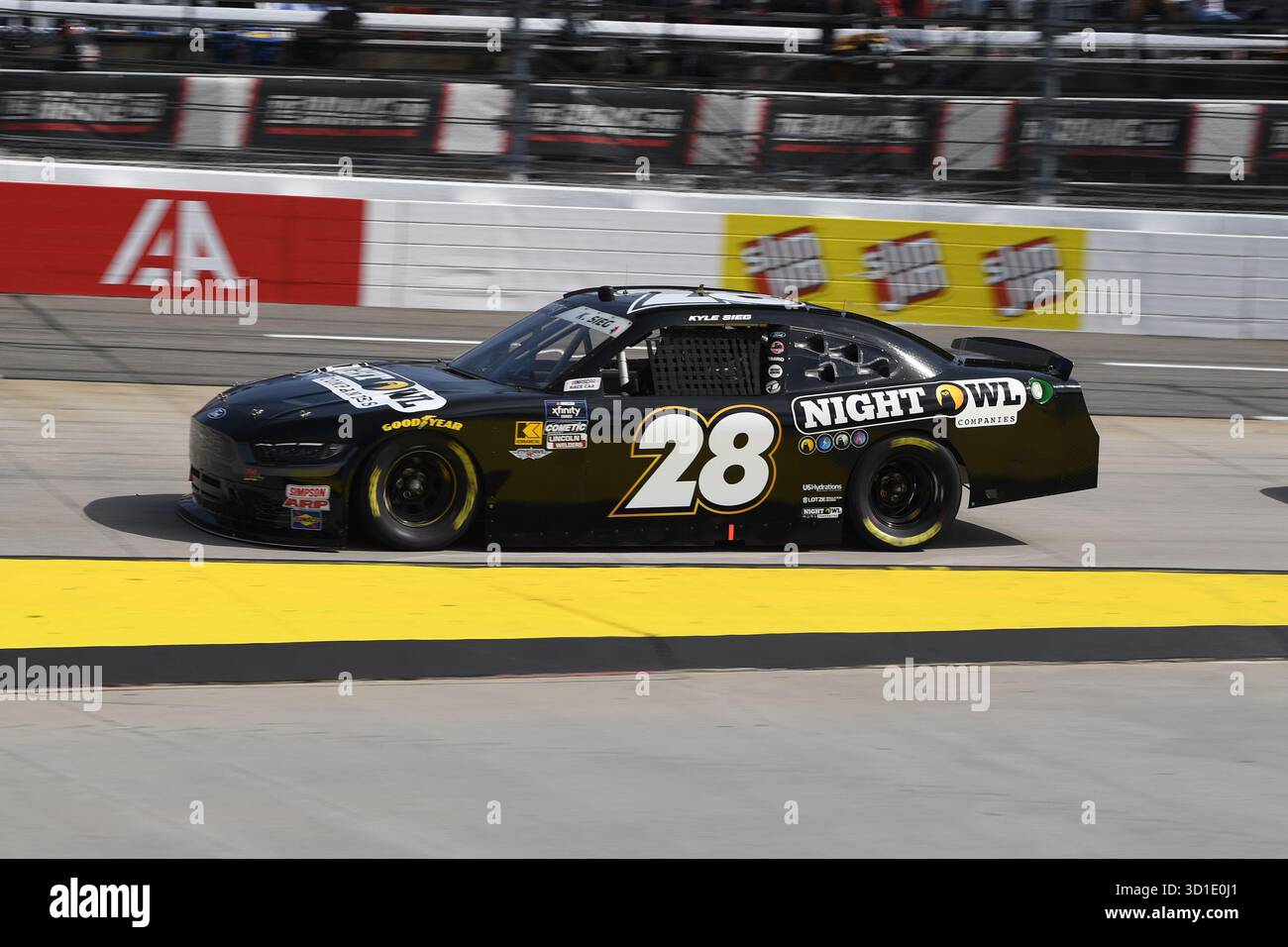 MARTINSVILLE, VA - OCTOBER 25: Kyle Seig (#28 RSS Racing Night Owl ...