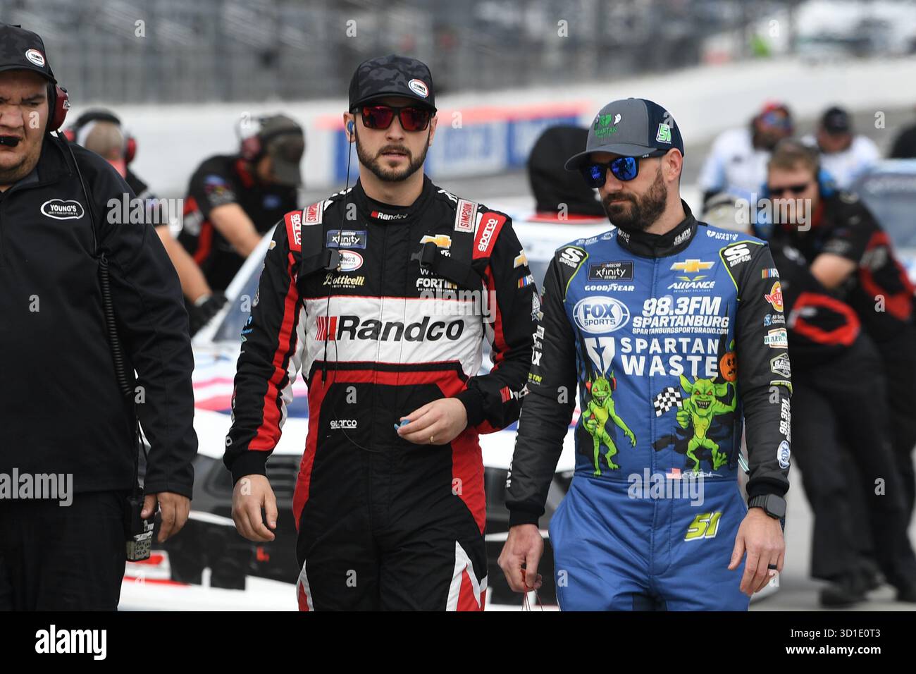 MARTINSVILLE, VA - OCTOBER 25: Anthony Alfredo (#42 Young's Motorsports ...
