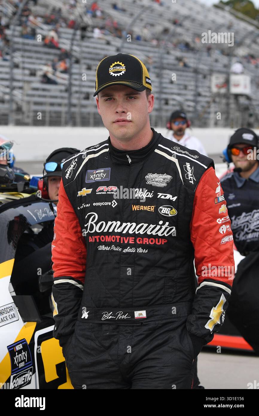 MARTINSVILLE, VA - OCTOBER 25: Jordan Anderson (#32 Jordan Anderson ...