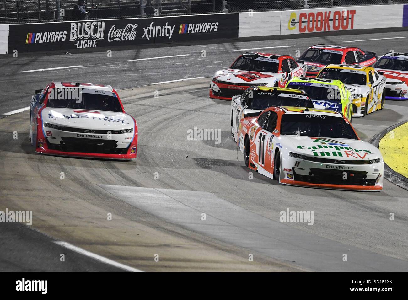 MARTINSVILLE, VA - OCTOBER 25: Brenden Queen (#11 Kaulig Racing Campers ...