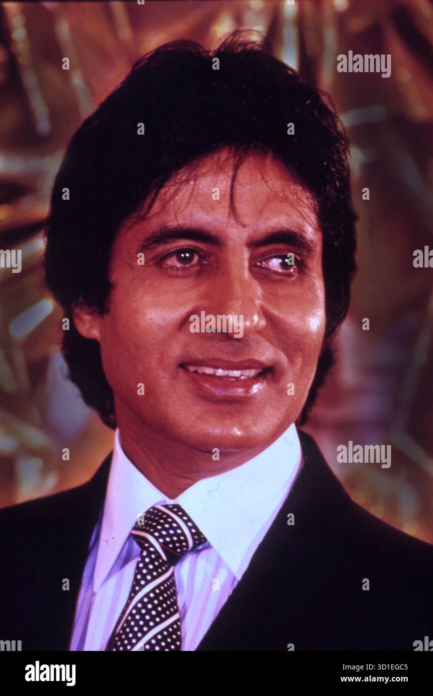 Amitabh Bachchan, Indian actor, Hindi cinema, India Stock Photo - Alamy