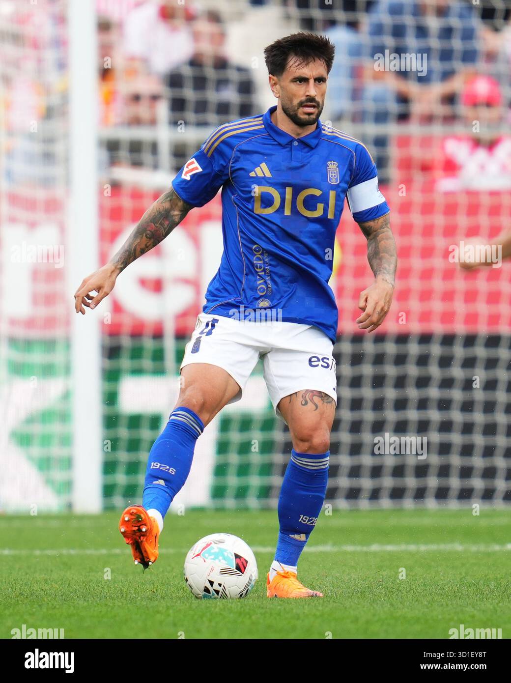 David Costas of Real Oviedo during the La Liga match 2025-2026, date 10 ...