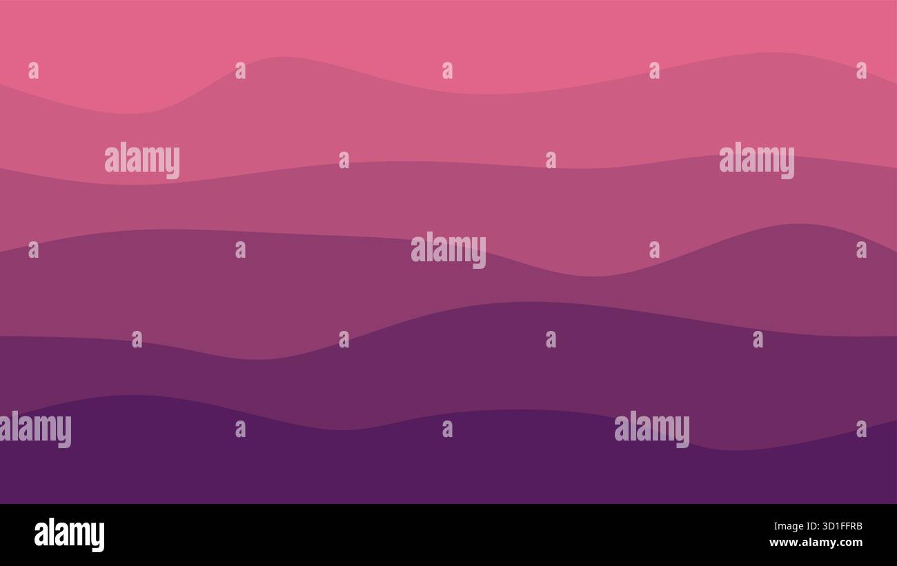 Abstract wavy background in pink and purple gradient tones Stock Vector ...
