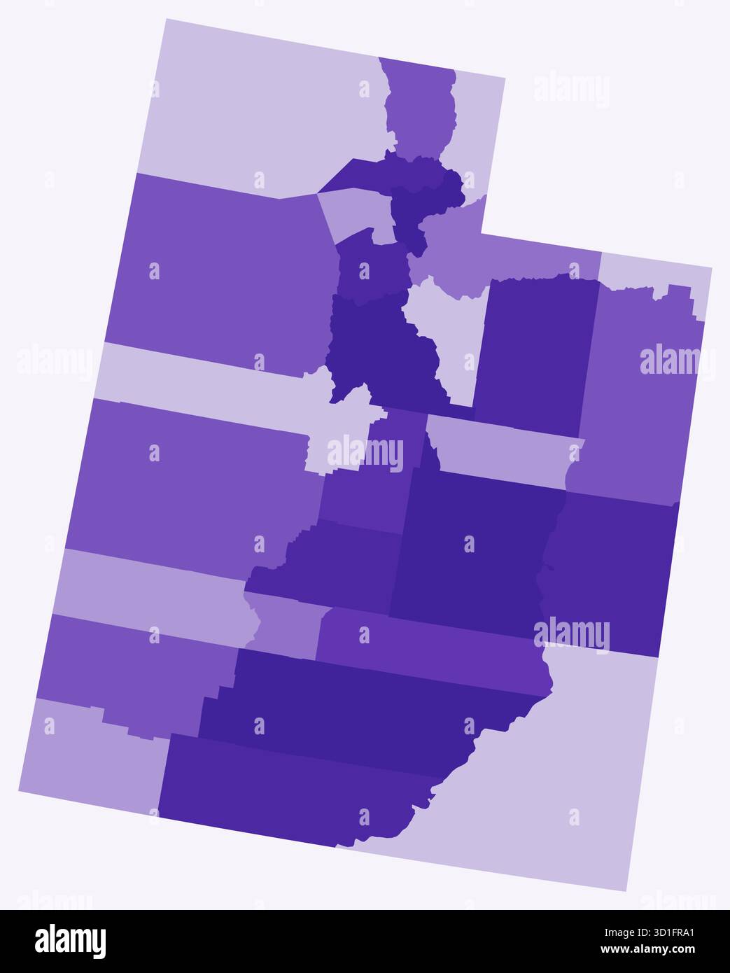 Blank salt lake map Stock Vector Images - Alamy