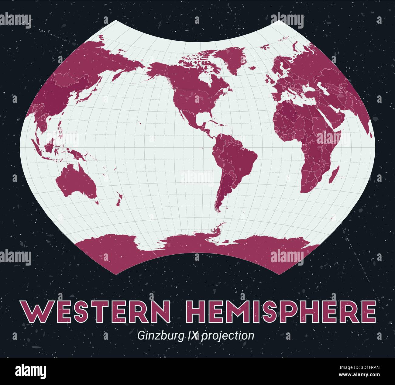 Map Of The Western Hemisphere World Map 07