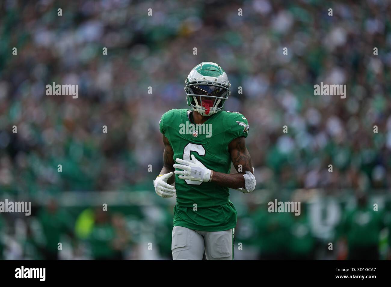 Matt Rourke Ap Philadelphia Eagles' Devonta Smith in action during an NFL football ...