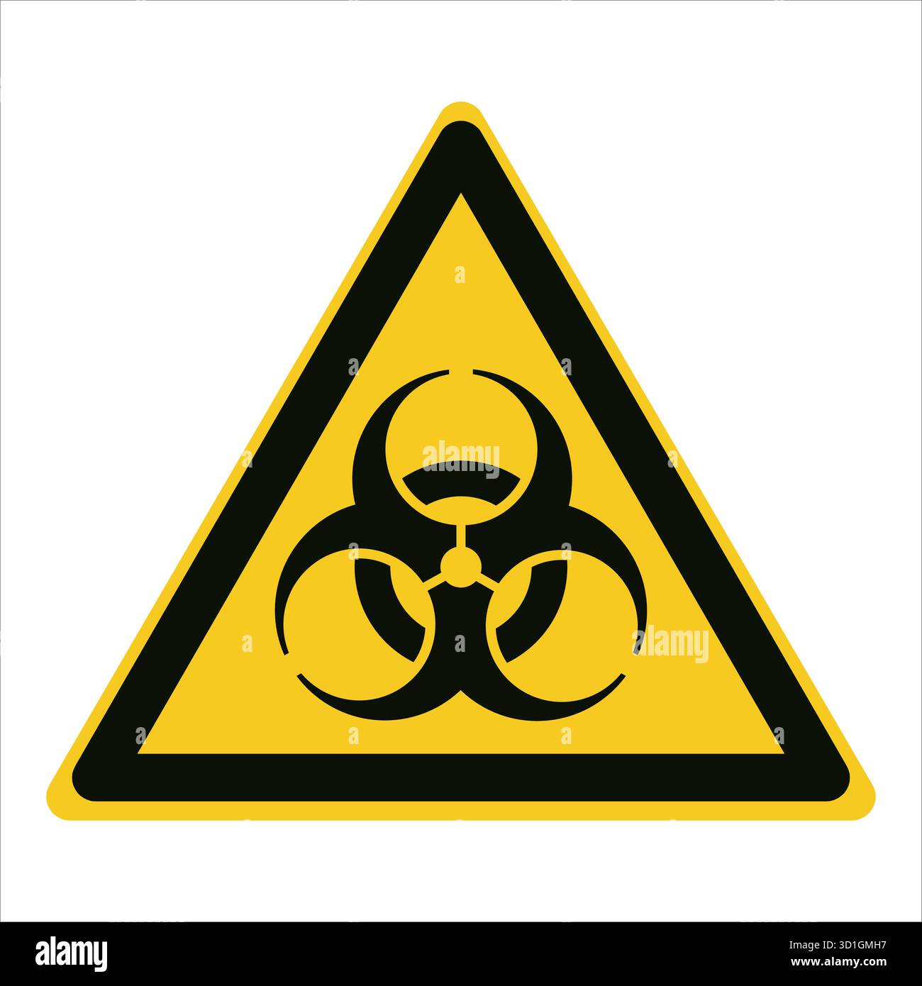 The Safety Sign: Caution – Biohazard Area features a standardized ...