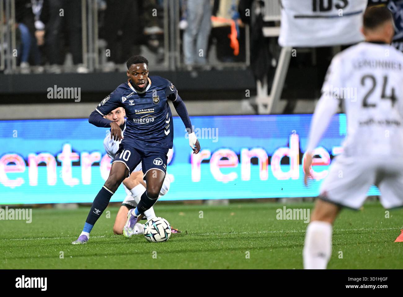 10 Marco Rachid ESSIMI ATEBA (usld) during the Ligue 2 BKT match ...