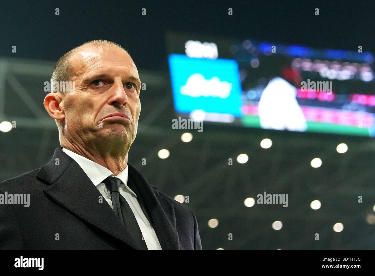 AC Milan’s head coach Massimiliano Allegri during the Serie A soccer ...