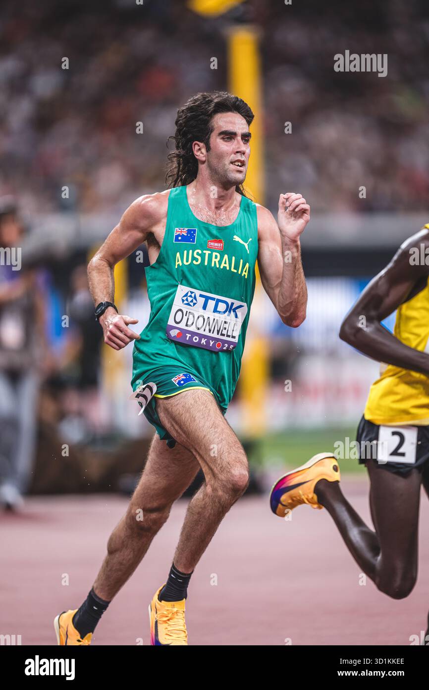 Seth O'DONNELL participating in the World Athletics Championships in