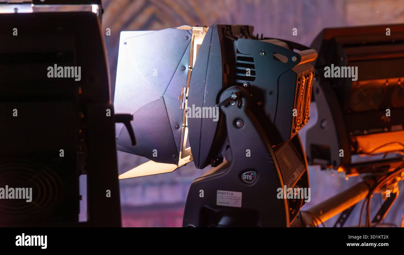 Spotlights Stock Photo