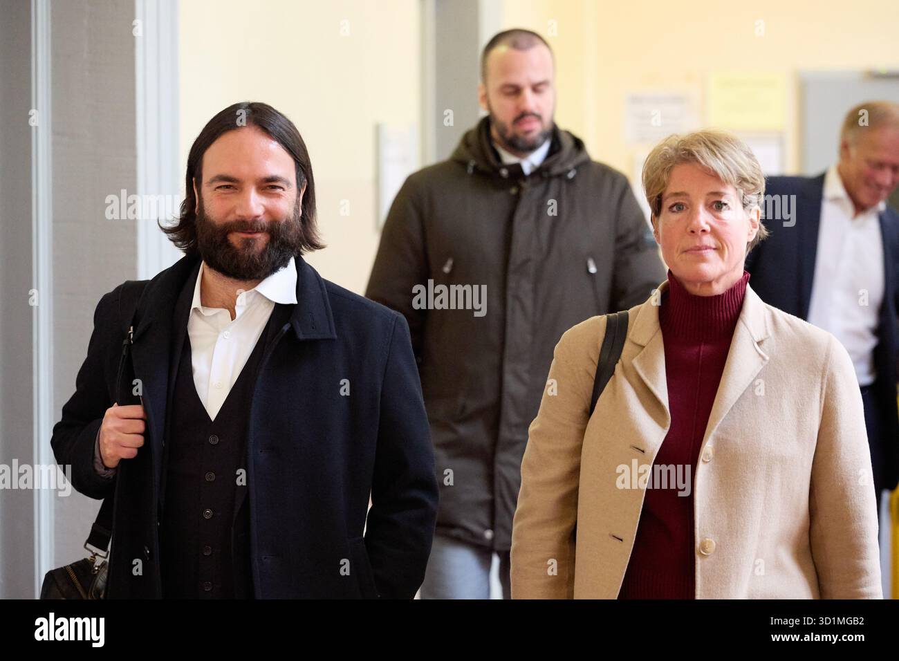 29 October 2025, Hamburg: Christina Block (r), German restaurateur and ...
