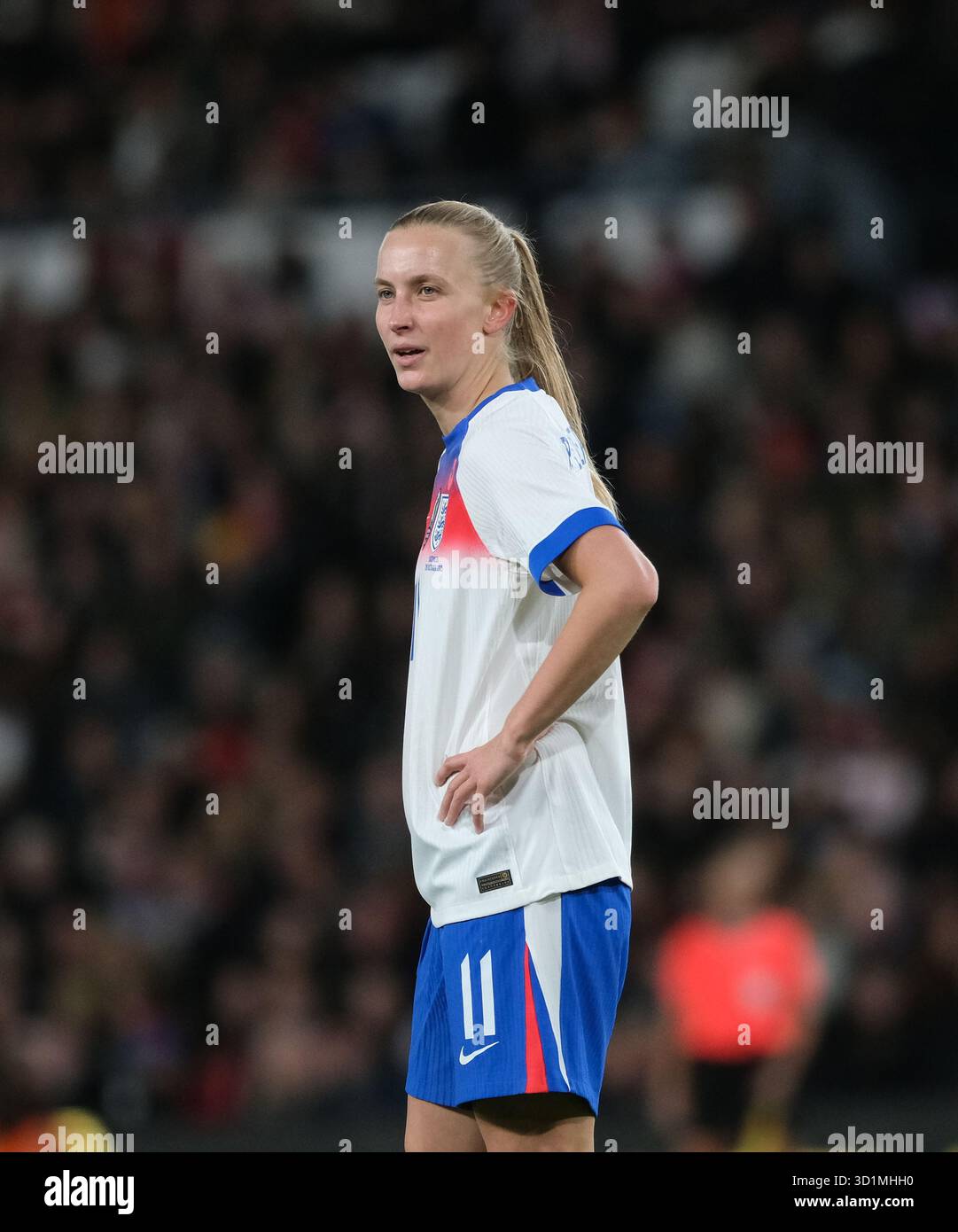 Aggie Beever Jones of England seen during the Women’s International ...
