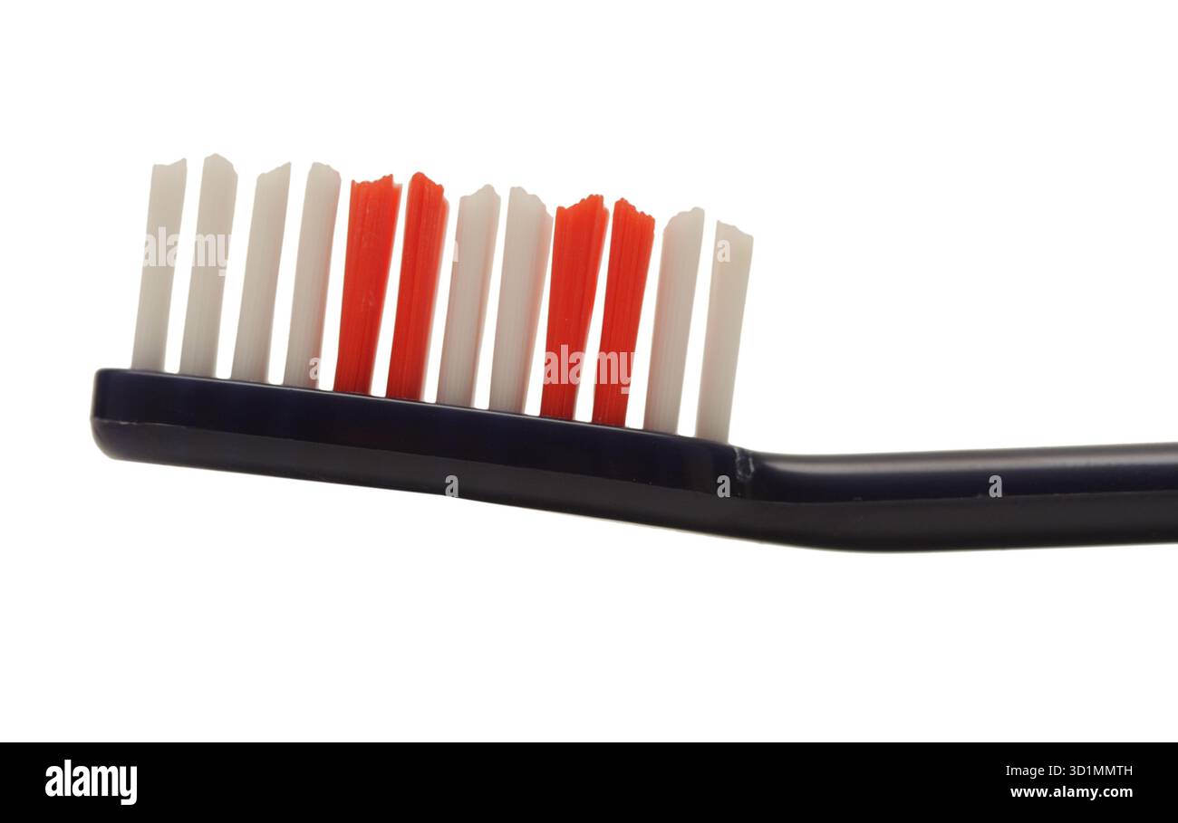 Toothbrush isolated on white Stock Photo