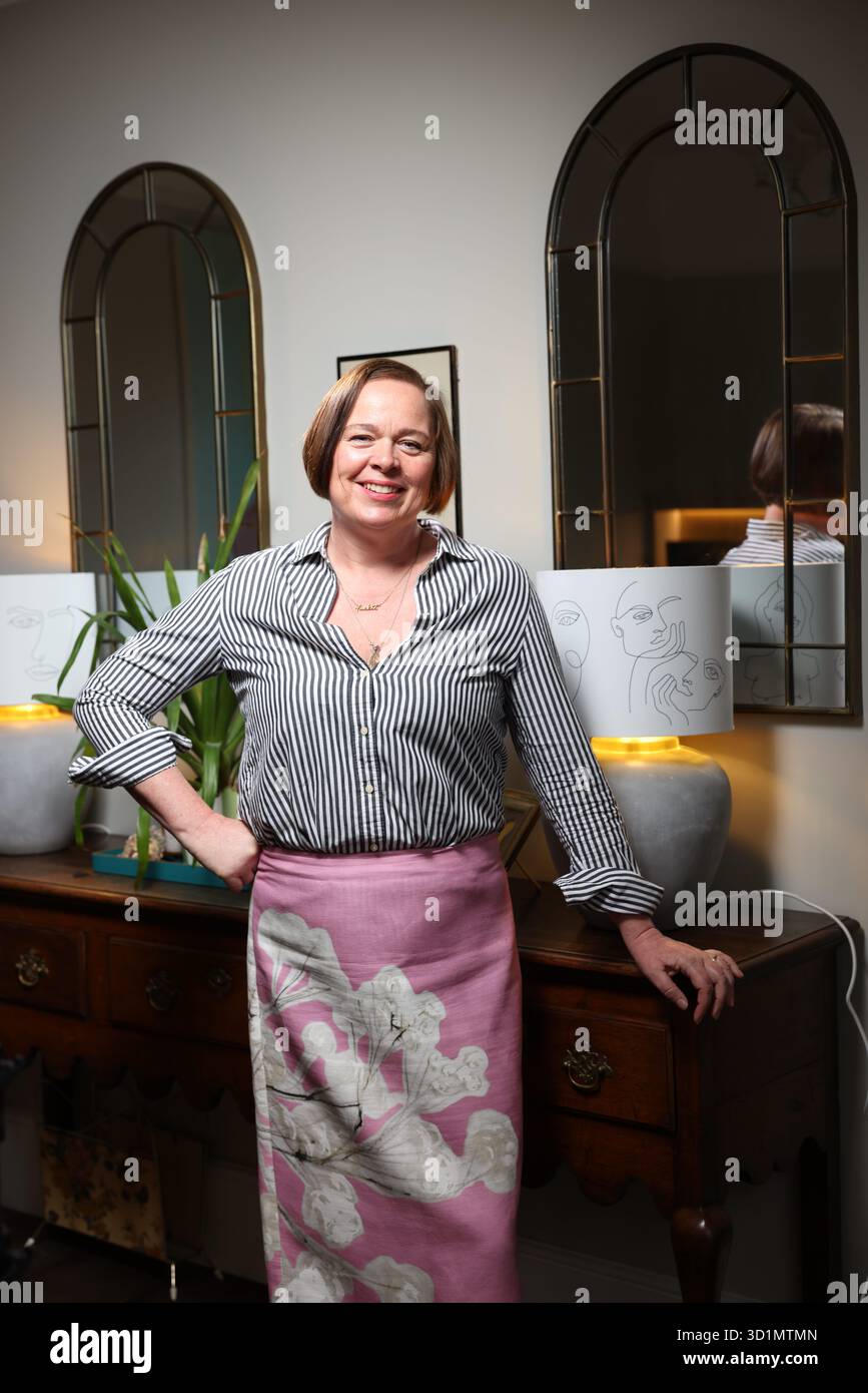 Jessica Curry, English composer, radio presenter and former co-head of the British video game development studio The Chinese Room. Stock Photo