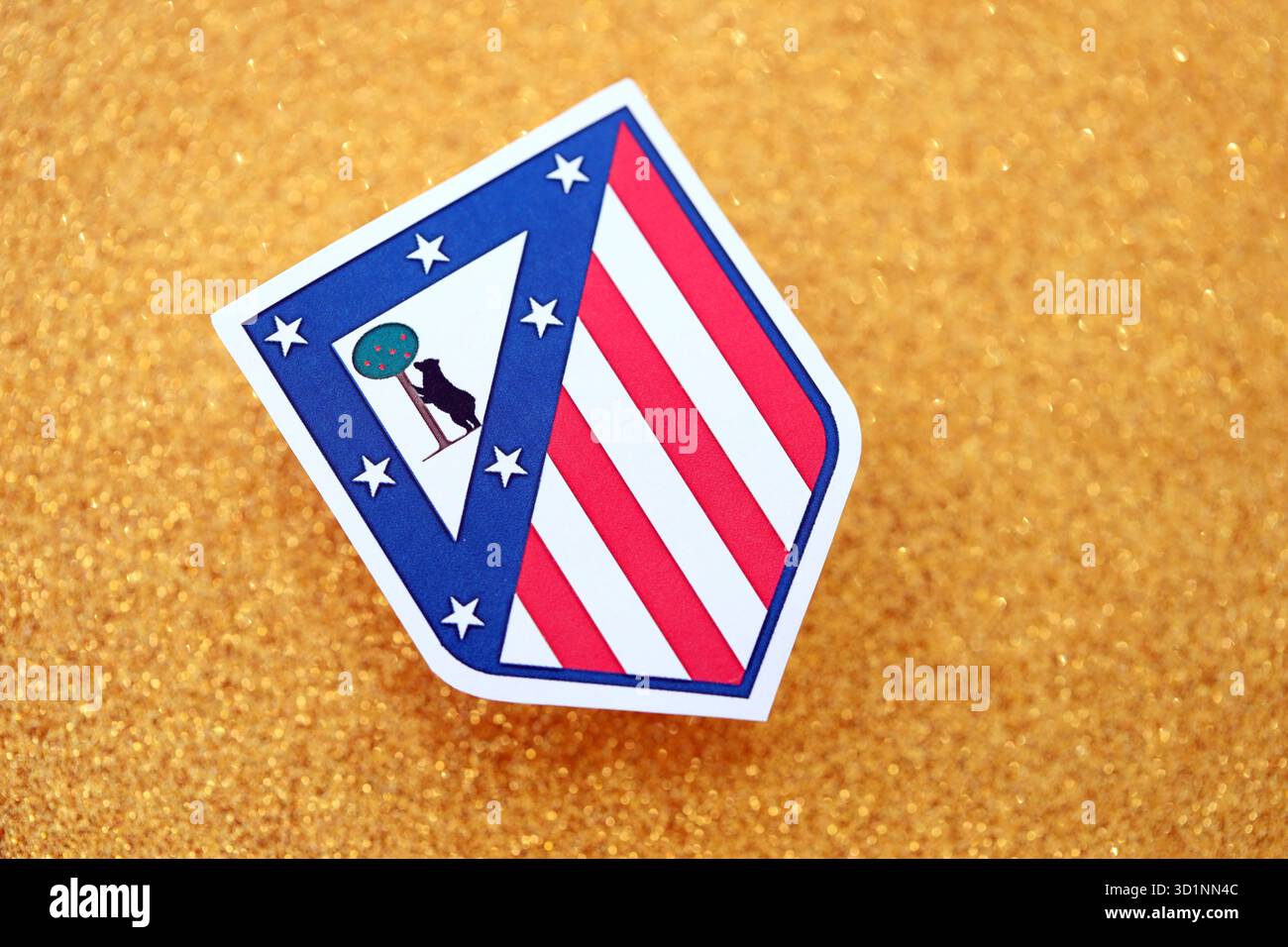 CLUB ATLETICO MADRID IRON ON PATCH LA LIGA SPANISH FUTBOL SOCCER