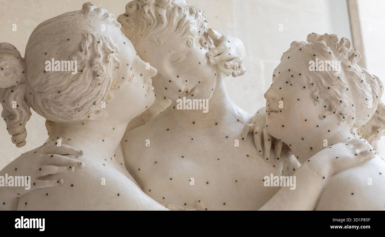 The three graces antonio canova hi-res stock photography and