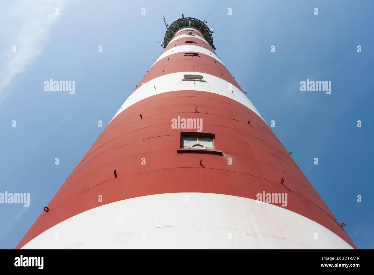 Dutch Lighthouse of island Ameland Stock Photo - Alamy