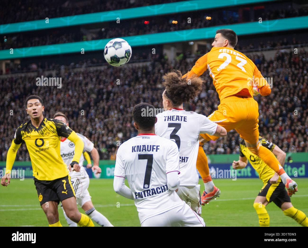 Borussia Dortmund beat Eintracht Frankfurt by penalties definition ...