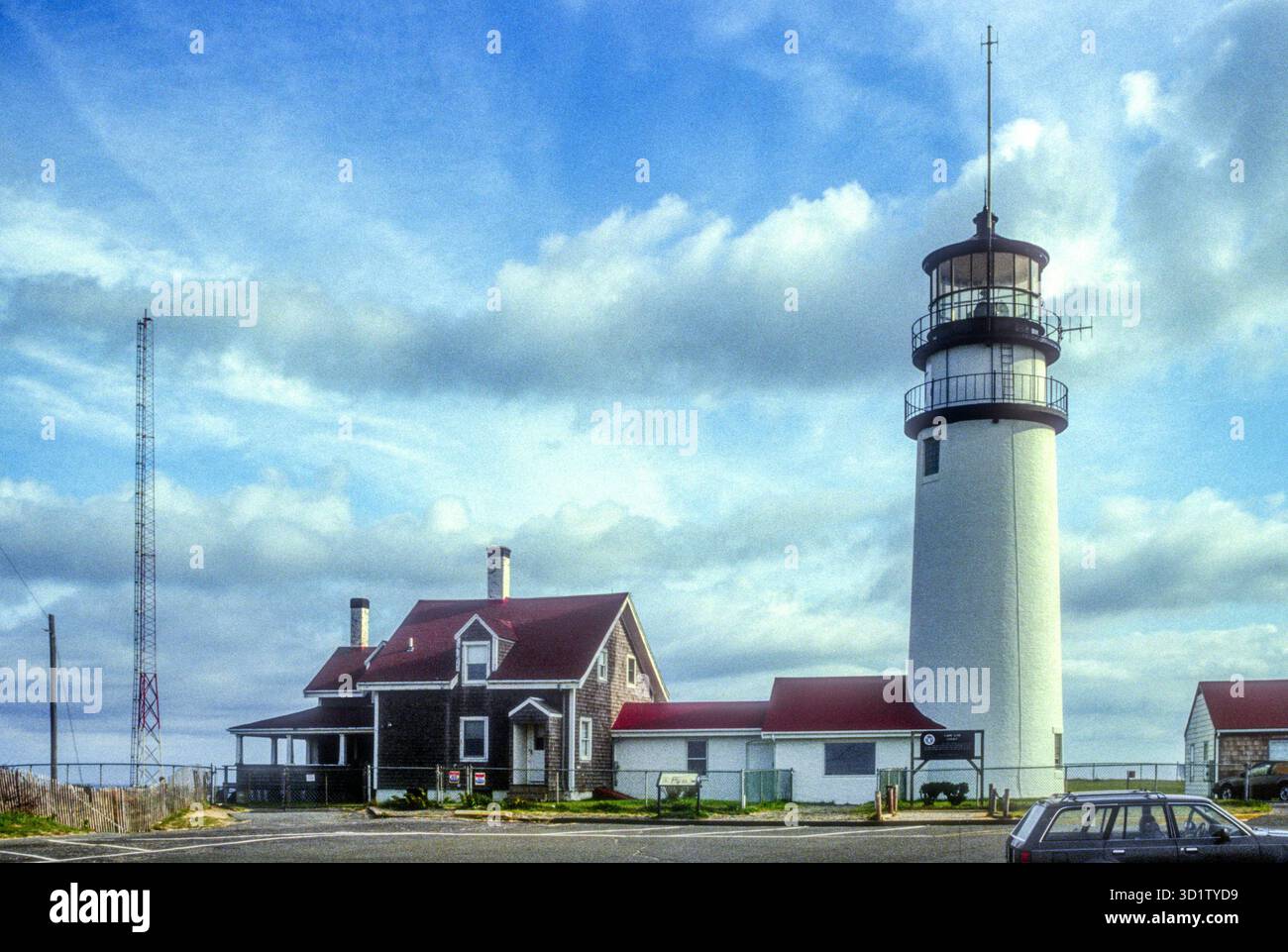 1991 archive photograph of Cape Cod Light, also known as the Highland ...