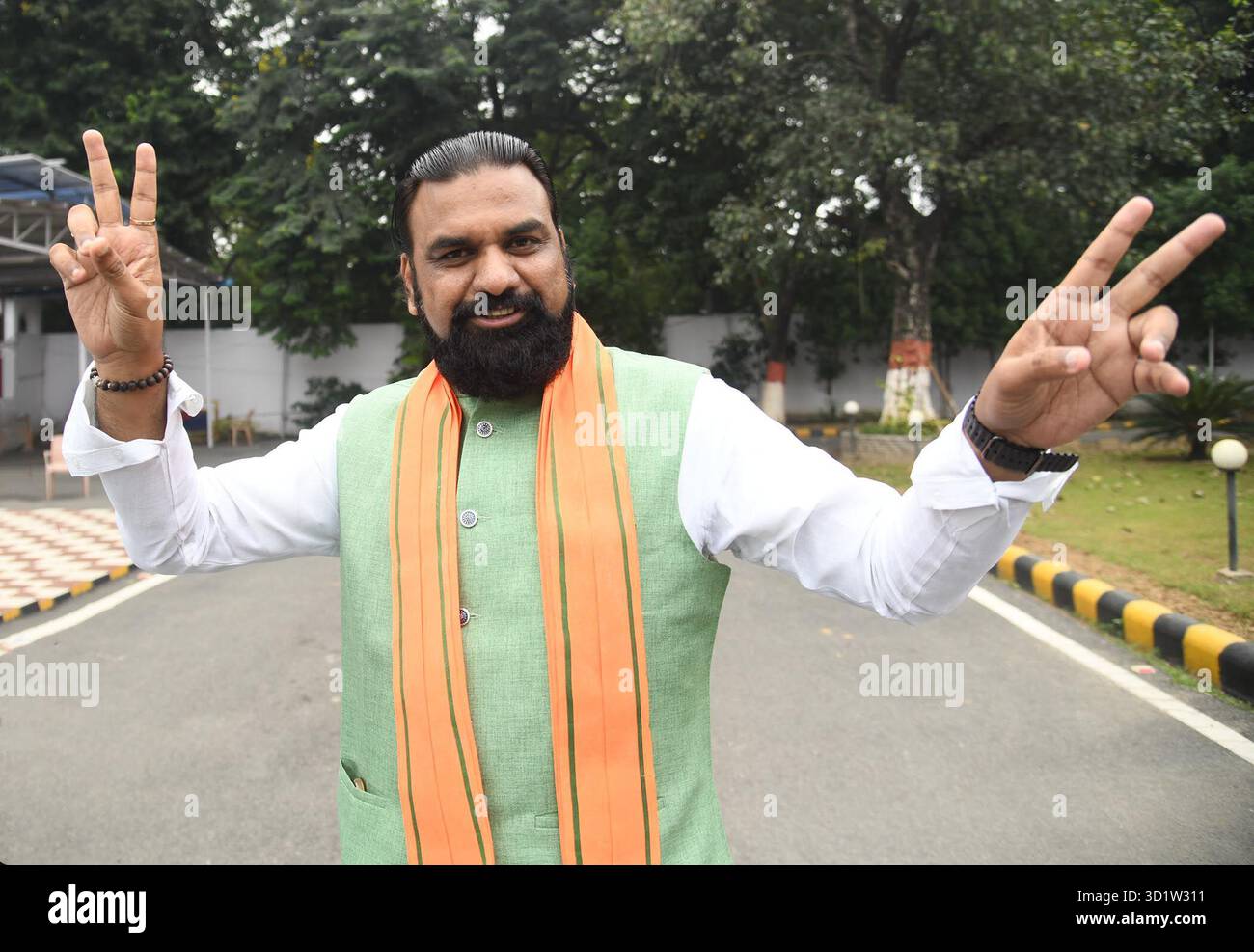 PATNA INDIA OCTOBER 29 Bihar Deputy Chief Minister And BJP Leader 