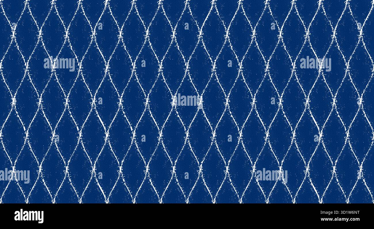 Dotted line grid seamless pattern. Wavy polka dot white texture. Artistic gradient abstract background Stock Vector