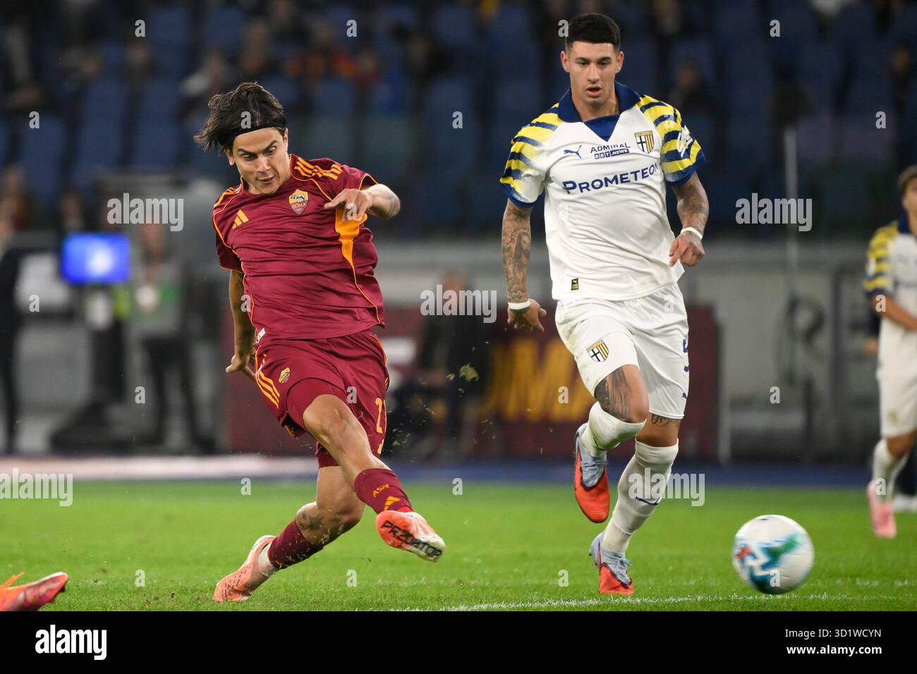 Paulo Dybala of AS Roma in action during the Serie A 2025/2026 football ...