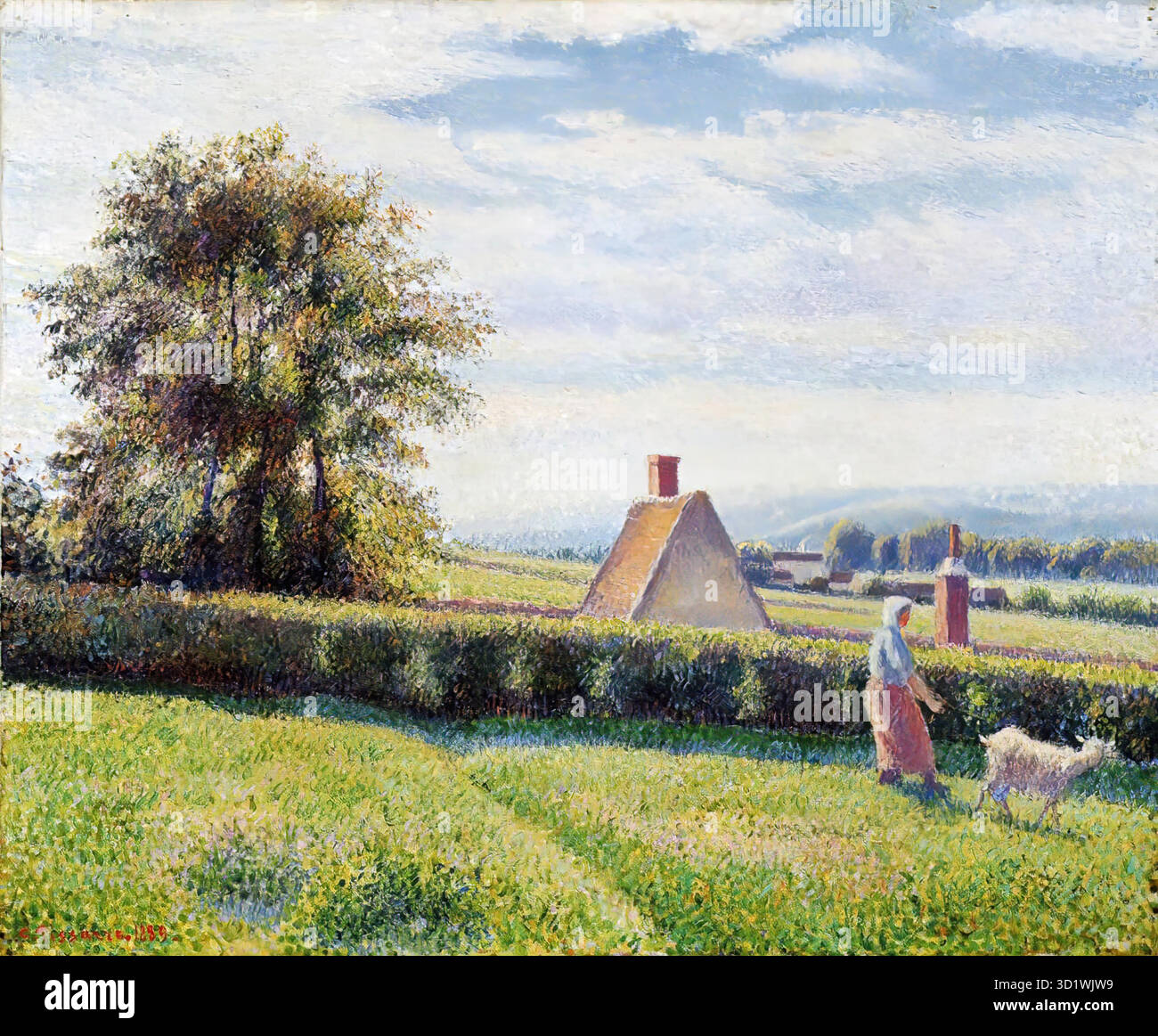 Spring color portrait Stock Vector Images - Alamy