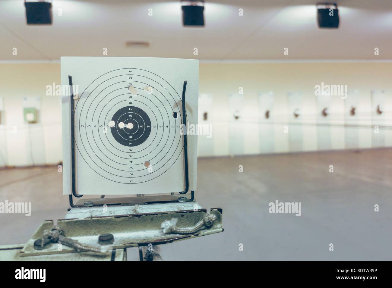 Air Gun Shooting Range, Practice Shooting Range Target Stock Photo - Alamy