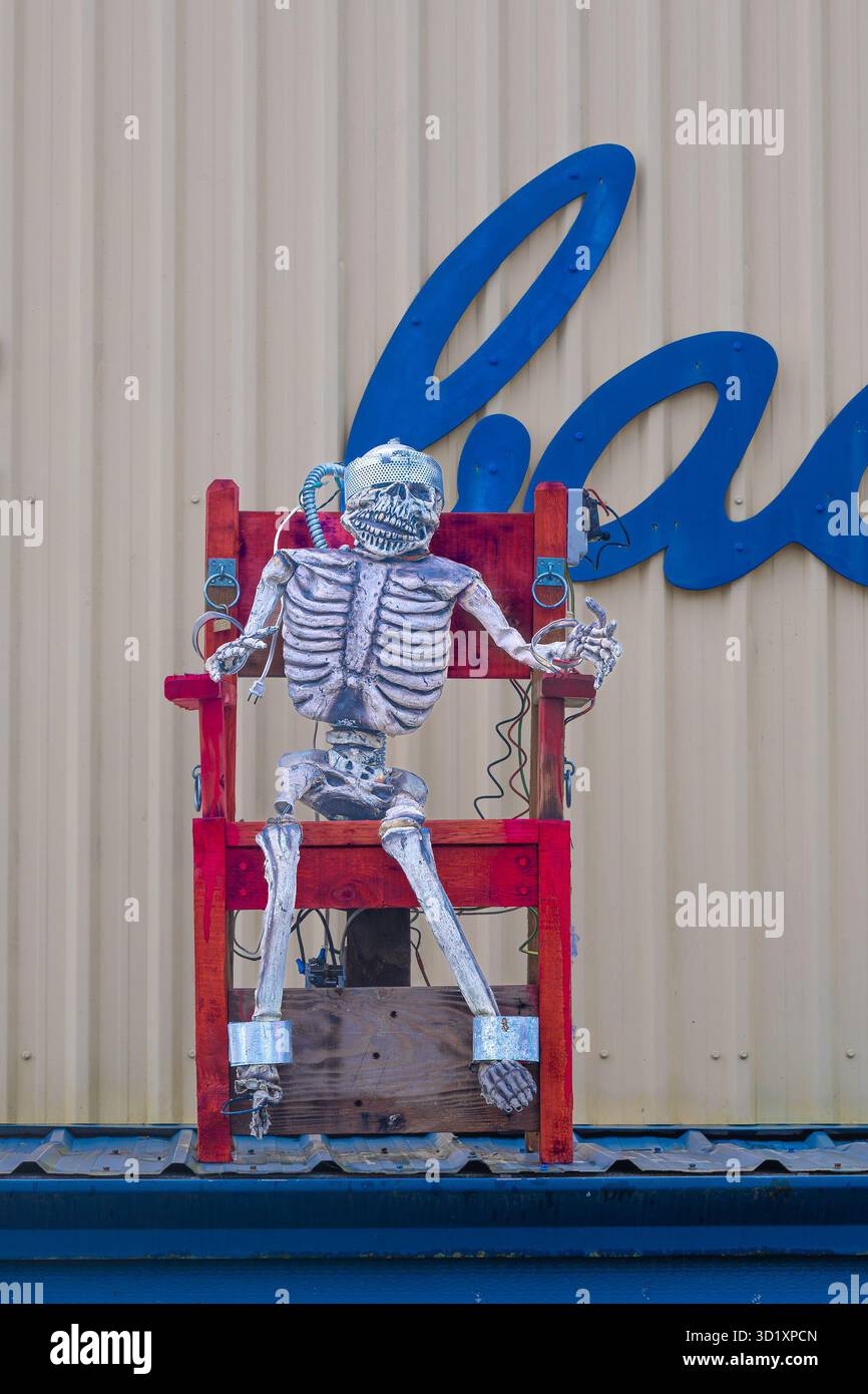 Skeleton chair hi-res stock photography and images - Alamy