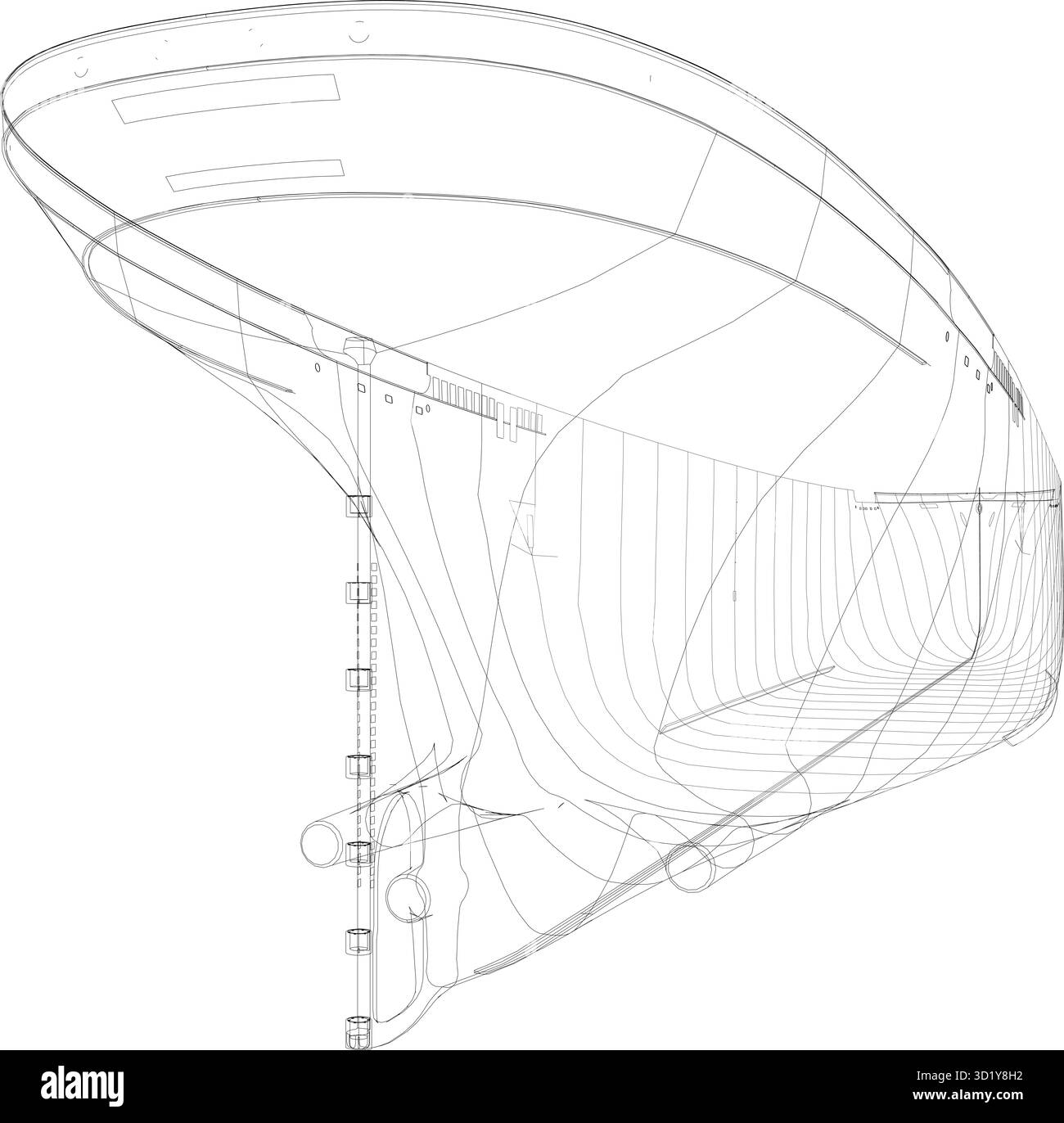 Titanic schematic hi-res stock photography and images - Alamy