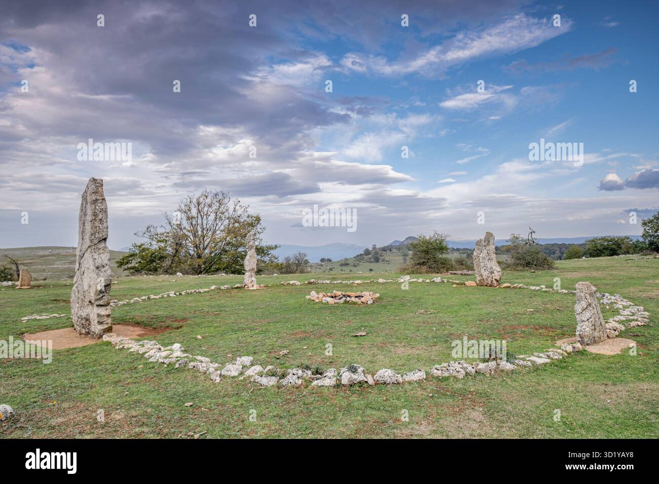 Cromlech of Mendiluze, Legaire Megalithic Park, Campas de Legaire ...