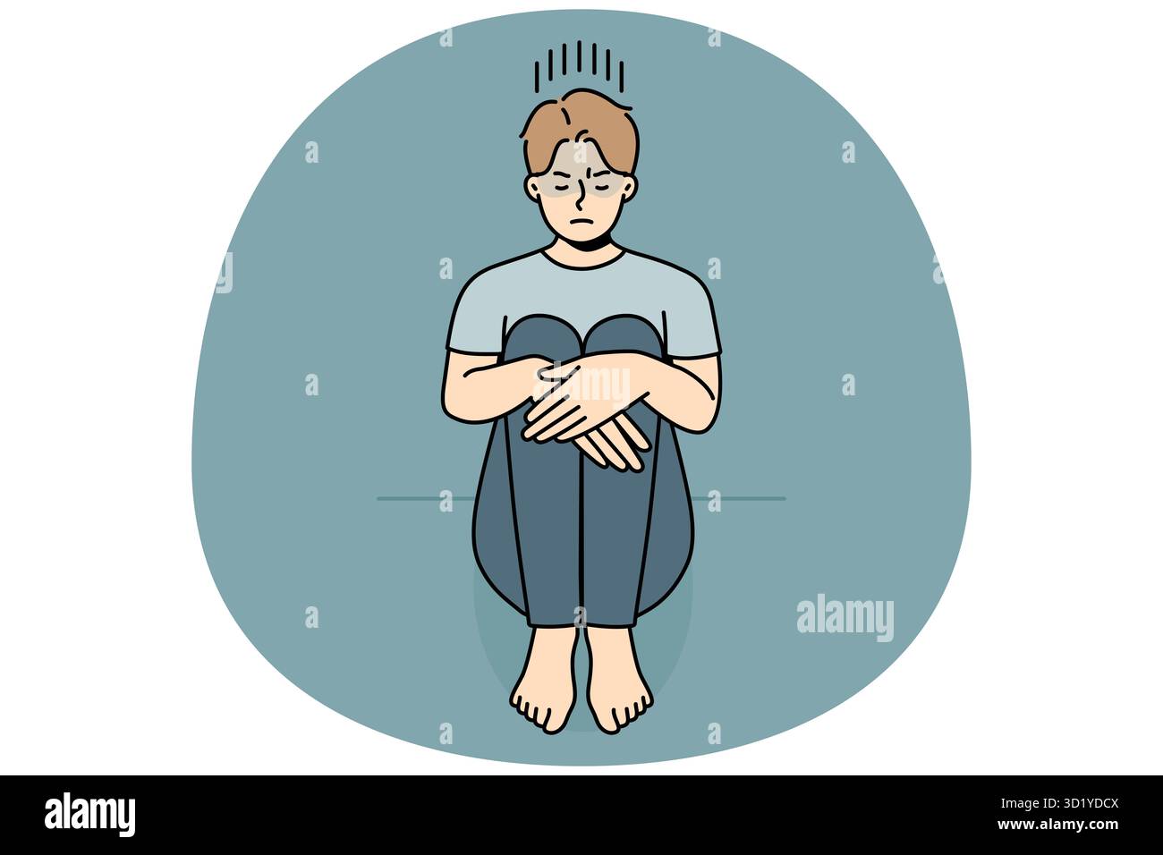 Depression bad thoughts stress Cut Out