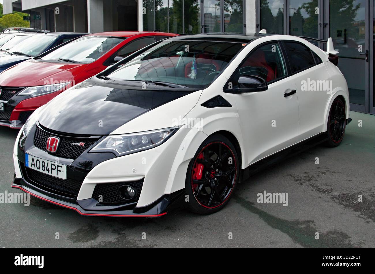 Customized Honda Civic Type R parked near dealership Stock Photo - Alamy