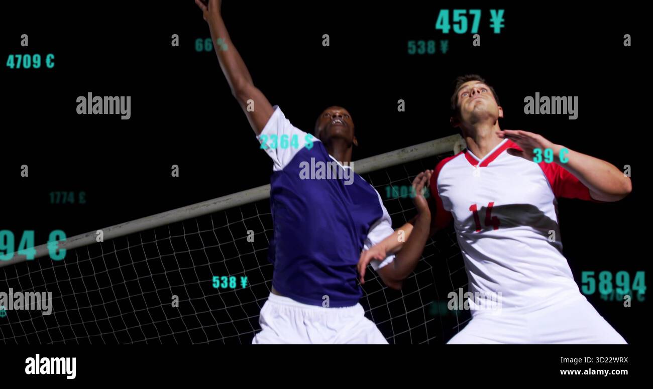 Two soccer players jumping for header hi-res stock photography and ...