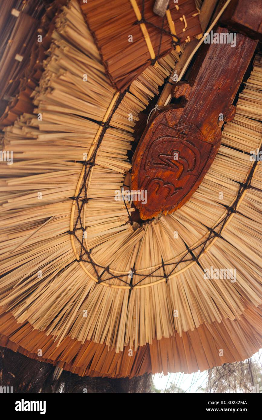 Pattern Ambon Woven roof hi-res stock photography and images - Alamy