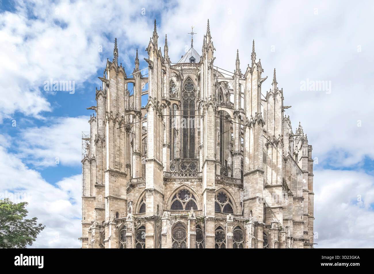 Der Chor der Cathédrale Saint-Pierre de Beauvais, der höchste gotische Chor der Welt, Beauvais, Oise, Frankreich Stock Photo