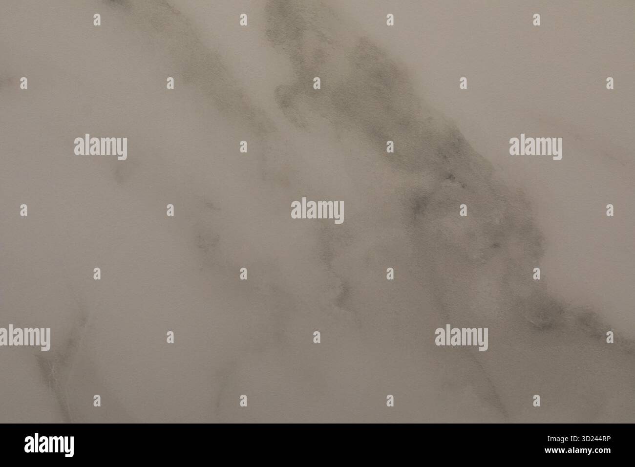 White marble surface with soft gray veining showing natural beauty and elegance Stock Photo