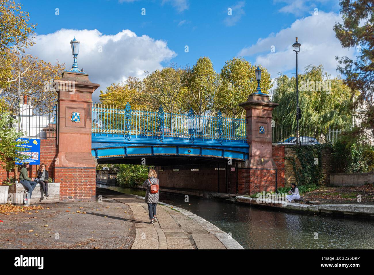 Warwick Rd Bridge View of bridge 1 over the Regents Canal at Warwick Avenue, London ...